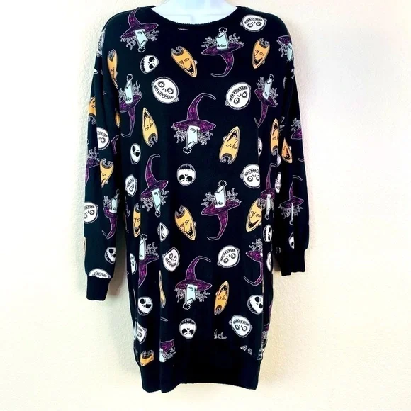 Disney Nightmare Before Christmas Sleep Shirt Size XS 0/2 - Picture 2 of 7
